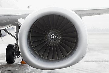 Image showing Jet turbine