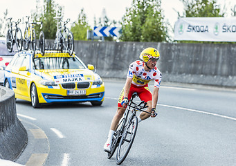 Image showing The Cyclist Rafal Majka 