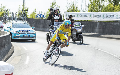 Image showing Vincenzo Nibali - The Winner of Tour de France 2014