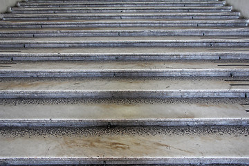 Image showing Old stone stairs