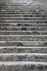 Image showing Old stone stairs