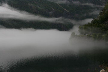 Image showing Fog in Norway