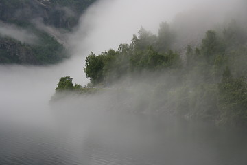 Image showing Fog in Norway