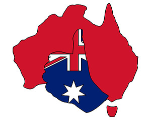 Image showing Australien hand signal