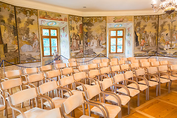 Image showing Empty conference hall.