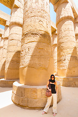 Image showing Temple of Karnak, Luxor, Egypt.