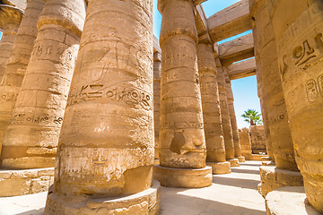 Image showing Temple of Karnak, Luxor, Egypt.