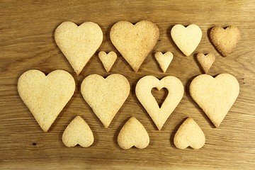 Image showing Shortbread cookies