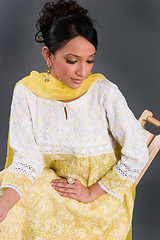 Image showing Indian Embroidered Women's Apparel