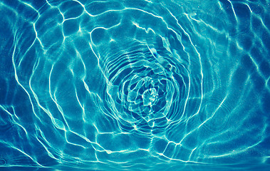 Image showing water in pool, sea or ocean