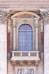 Image showing Pope Balcony Vatican