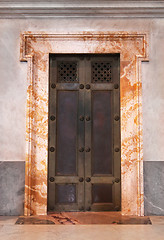 Image showing Vatican door