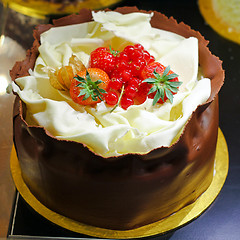 Image showing Chocolate cake