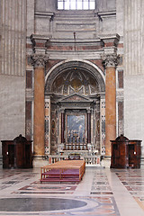 Image showing Altar in Cathedral