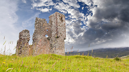 Image showing Ruins of an old castle