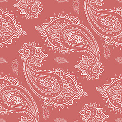 Image showing Seamless Paisley pattern.