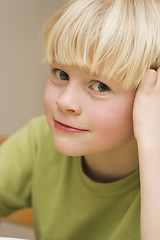 Image showing Young little boy smiling