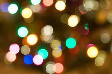 Image showing Christmas lights