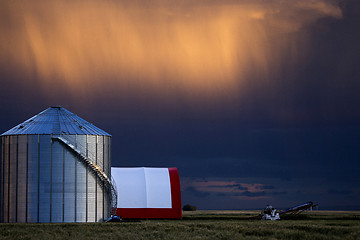 Image showing Storm Clouds Saskatchewan