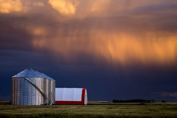 Image showing Storm Clouds Saskatchewan