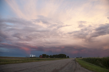 Image showing Storm Clouds Saskatchewan