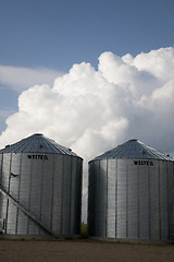 Image showing Storm Clouds Saskatchewan