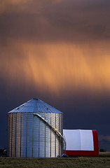 Image showing Storm Clouds Saskatchewan