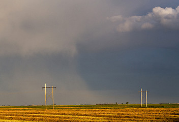 Image showing Storm Clouds Saskatchewan