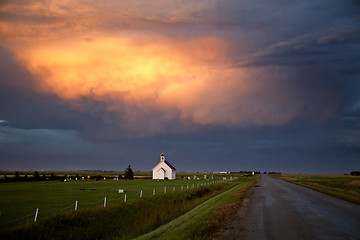 Image showing Storm Clouds Saskatchewan