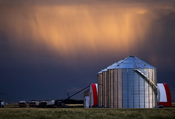 Image showing Storm Clouds Saskatchewan