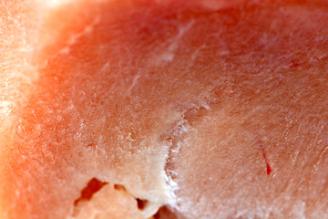 Image showing fresh raw beef piece in closeup