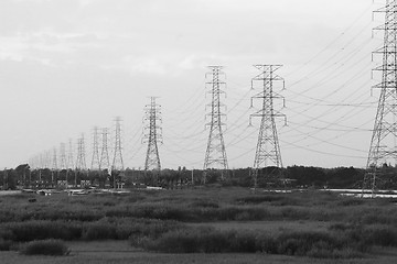 Image showing Power lines