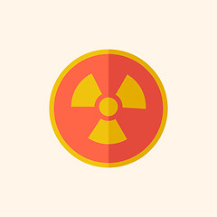 Image showing Nuclear Flat Icon