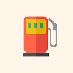 Image showing Fuel Flat Icon