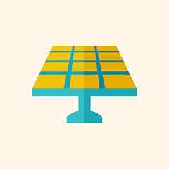 Image showing Solar Energy Flat Icon