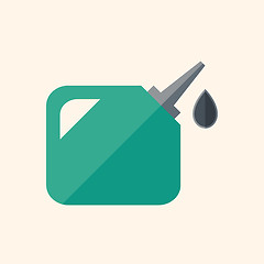 Image showing Fuel Flat Icon