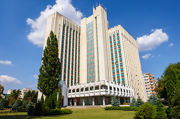 Image showing Authorithy building in Chisinau, Moldova