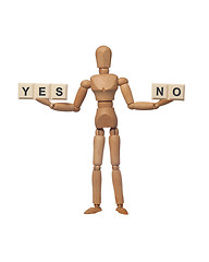 Image showing Yes or No