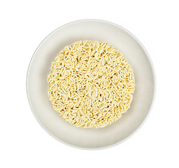 Image showing Bowl of instant noodles