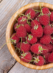 Image showing Raspberries