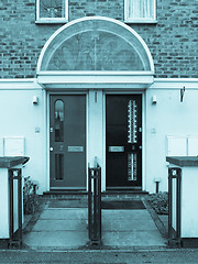 Image showing British Doors