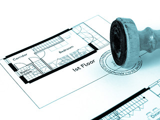 Image showing Technical drawing