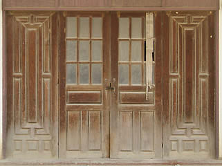 Image showing Old door