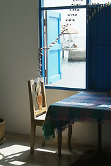 Image showing Chair by the window