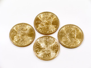 Image showing US Dollar Gold Coins