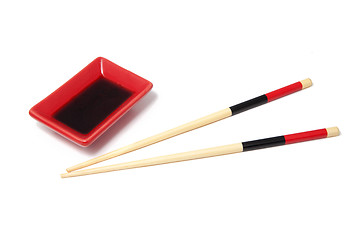 Image showing Sushi set