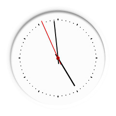 Image showing white clock