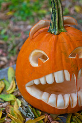 Image showing Halloween pumpkin