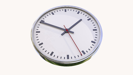 Image showing Clock isolated