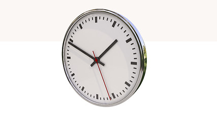 Image showing Clock isolated